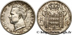 MONACO 5 Francs Prince Rainier III 1960 Paris
