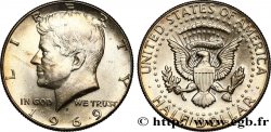 ÉTATS-UNIS D AMÉRIQUE 1/2 Dollar Kennedy 1969 Denver