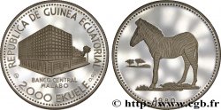 GUINEA EQUATORIALE 2000 Ekuele Proof zèbre 1983