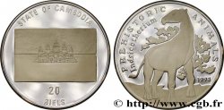 CAMBODGE 20 Riels Indricotherium 1993