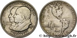ÉTATS-UNIS D AMÉRIQUE 1/2 Dollar centenaire de la doctrine Monroe 1923 San Francisco