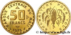 MALI Essai de 50 Francs plant de mil 1975 Paris