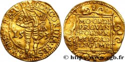 NETHERLANDS - UNITED PROVINCES - HOLLAND Ducat d or au chevalier 1593 Utrecht XF