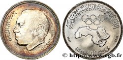 MAROC 100 Dirhams Proof Hassan II AH 1405 6e Jeux Panarabes 1985  SPL