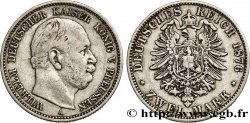 GERMANY - PRUSSIA 2 Mark Guillaume Ier 1876 Berlin