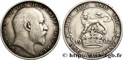 ROYAUME-UNI 1 Shilling Edouard VII 1902 