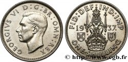 ROYAUME-UNI 1 Shilling Georges VI “Scotland reverse” 1937 