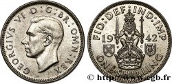 ROYAUME-UNI 1 Shilling Georges VI “Scotland reverse” 1942 
