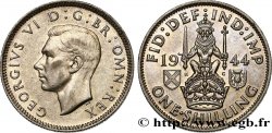 ROYAUME-UNI 1 Shilling Georges VI “Scotland reverse” 1944 