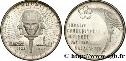 TURQUIE 100 Lira 50e Anniversaire de la République 1970 Istanbul