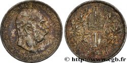 AUSTRIA 1 Corona François-Joseph Ier 1912