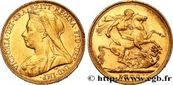 INVESTMENT GOLD 1 Souverain Australie Victoria type “Old Head” 1900 Melbourne