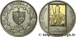 ANDORRE (PRINCIPAUTÉ) 20 Diners Charlemagne 1992