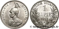 AFRIQUE ORIENTALE ALLEMANDE 1 Rupie (Roupie) Guillaume II Deutsch-Ostafrica 1913 Berlin
