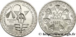 ÉTATS DE L AFRIQUE DE L OUEST (BCEAO) 500 Francs BCEAO 1972 Paris