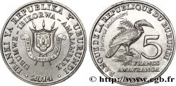 BURUNDI 5 Francs Bucorve du Sud 2014