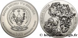 RUANDA 50 Francs (1 once) 2017 