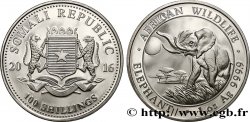 SILVER INVESTMENT 100 Shillings Proof Éléphant 2016
