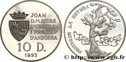 ANDORRA 10 Diners Proof Protection de la nature 1993