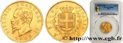 ITALIE - ROYAUME D ITALIE - VICTOR-EMMANUEL II 20 Lire 1863 Turin