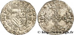 SPANISH LOW COUNTRIES - TOURNAI - PHILIPPE II OF SPAIN 1/20 Écu 1594 Tournai AU