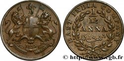 INDIA BRITÁNICA 1/12 Anna East India Company 1835 Madras
