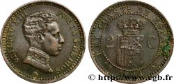 ESPAGNE 2 Centimos Alphonse XIII 1904 Madrid