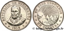 NICARAGUA Cordoba 1912 Heaton AU