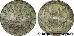 ÖSTERREICH 50 Schilling 1200e anniversaire du Dôme de Salzbourg 1974