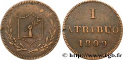 ALLEMAGNE - VILLE LIBRE DE FRANCFORT 1 Atribuo monnaie de nécessité (Judenpfennige) 1809