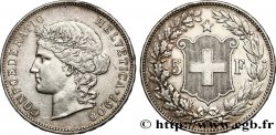 SWITZERLAND 5 Francs Helvetia 1908 Berne XF