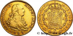 ESPAGNE - ROYAUME D ESPAGNE - CHARLES IV 2 Escudos 1799 Madrid