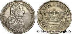 DANEMARK Krone ou 4 Mark 1731 Copenhague