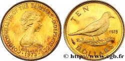 BAHAMAS 10 Dollars Proof Elisabeth II 1973 