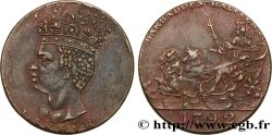 BARBADE 1/2 Penny 1792 
