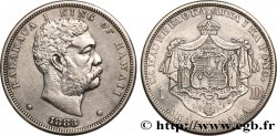 HAWAII - KALAKAUA I 1 Dollar 1883 