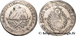 ARGENTINE - RÉPUBLIQUE ARGENTINE 8 Reales 1839 Rioja XF