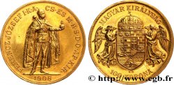 HUNGARY - KINGDOM OF HUNGARY - FRANCIS-JOSEPH I 100 Korona 1908 Kremnitz AU