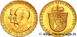 LIECHTENSTEIN - PRINCIPAUTÉ DE LIECHTENSTEIN - FRANÇOIS JOSEPH II 50 Franken 1956  SUP