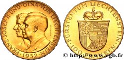 LIECHTENSTEIN - PRINCIPAUTÉ DE LIECHTENSTEIN - FRANÇOIS JOSEPH II 100 Franken 1952  MS