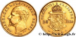 BULGARIE - FERDINAND Ier 20 Leva 1894 Kormoczbanya (Kremnitz) SS