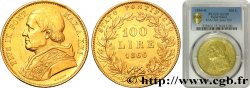 ITALIE - ÉTATS DU PAPE - PIE IX (Jean-Marie Mastai Ferretti) 100 Lire an XXI 1866 Rome