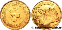 LUXEMBOURG - GRAND-DUCHÉ DE LUXEMBOURG - CHARLOTTE Essai en or de 250 Francs millénaire de Luxembourg 1963  AU
