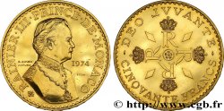 MONACO - PRINCIPAUTÉ DE MONACO - RAINIER III Essai de 50 francs or 1974 Paris