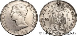 ESPAGNE - ROYAUME D ESPAGNE - JOSEPH NAPOLÉON 20 Reales ou 5 Pesetas 1809 Madrid TTB