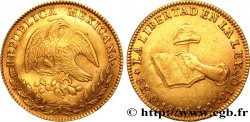 MEXICO - REPUBLIC 8 Escudos 1825 Mexico XF