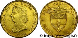COLOMBIA - REPÚBLICA DE LA NUEVA GRANADA 16 Pesos en or 1839 Bogota EBC