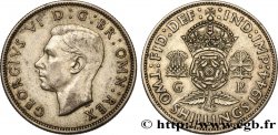 ROYAUME-UNI 1 Florin (2 Shillings) Georges VI 1944 