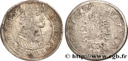 UNGHERIA - REGNO D UNGHERIA - LEOPOLDO I 15 Kreuzer 1677 Kremnitz