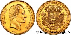 VENEZUELA - RÉPUBLIQUE 100 Bolivares 1886 Caracas AU